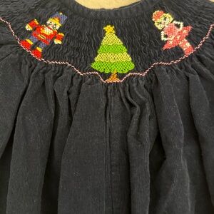 24m Christmas Bubble Romper